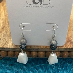 C&B cute little drop earrings
